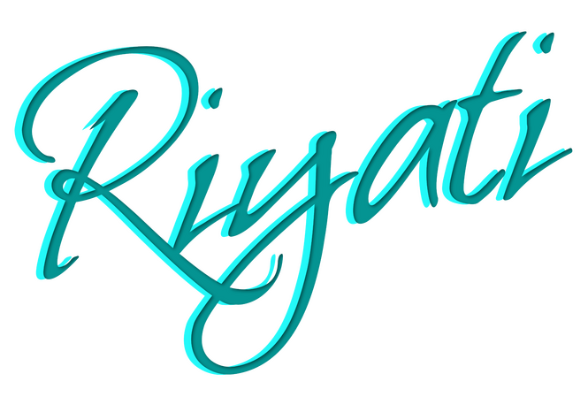 The Riyati logo, stylized in a semi-cursive handwriting-like font